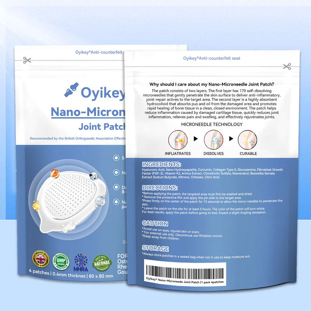 Official Store:✅Made and shipped from the UK💪Oyikey® Nano-microneedle joint patch