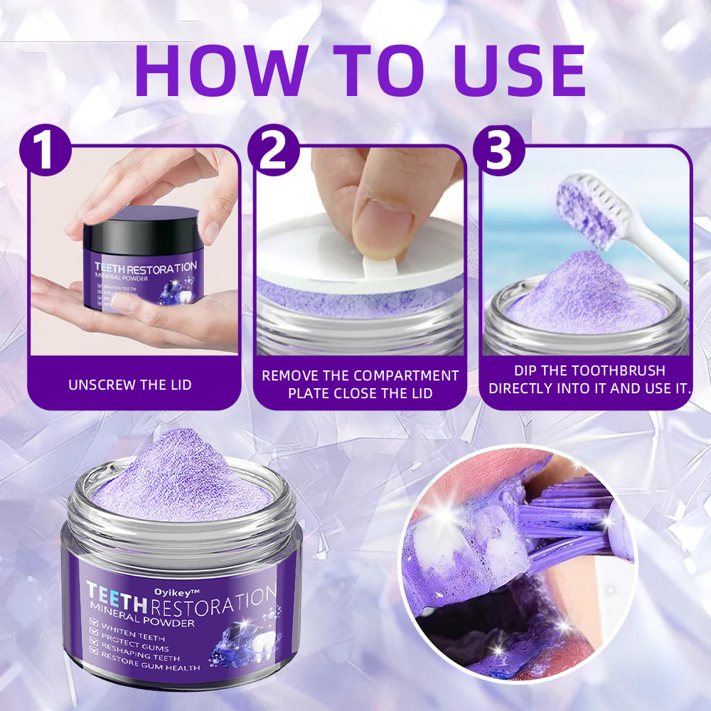 Oyikey ™Teeth Restoration Mineral Powder 💜