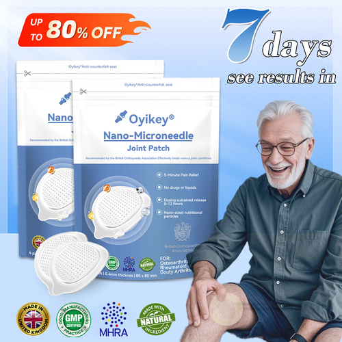 Official Store:✅Made and shipped from the UK💪Oyikey® Nano-microneedle joint patch