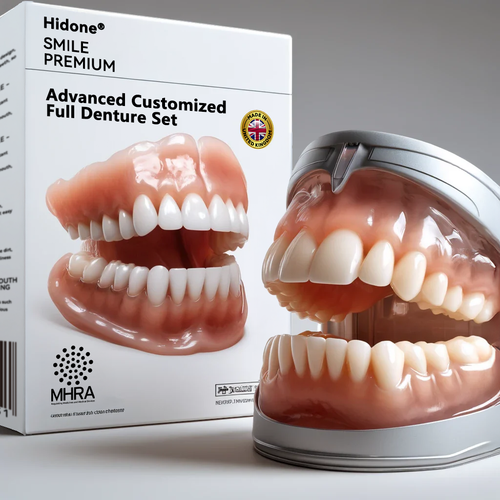𝐇𝐢𝐝𝐨𝐧𝐞® --🦷Advanced Customized Full Denture Set🦷 (⏰Limited time discount last 30 minutes⏰)🍁💖