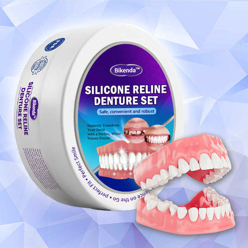 ๐๐ข๐ค๐๐ง๐๐โข๐ Silicone Reline Denture Set (โฐ Limited Time Discount Last 30 Minutes โฐ)