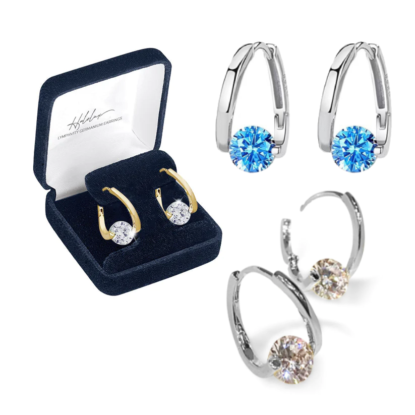 🔥LAST DAY SALE-80% OFF) CZTICLE™🍁💖Lymphvity MagneTherapy Germanium Earrings