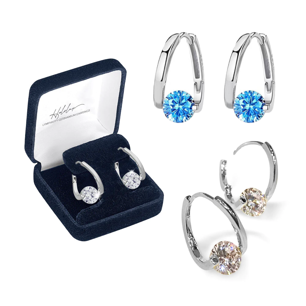 🔥LAST DAY SALE-80% OFF) CZTICLE™🍁💖Lymphvity MagneTherapy Germanium Earrings