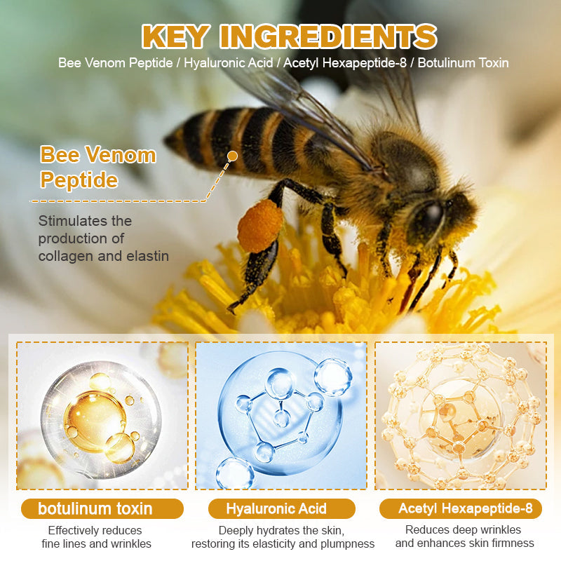 (🎁 Made and Shipped from the UK ✅) 𝐒𝐩𝐳𝐯™ 𝐁𝐨𝐭𝐨𝐱 Bee Venom Wrinkle Removal Cream - LAST DAY 70% OFF