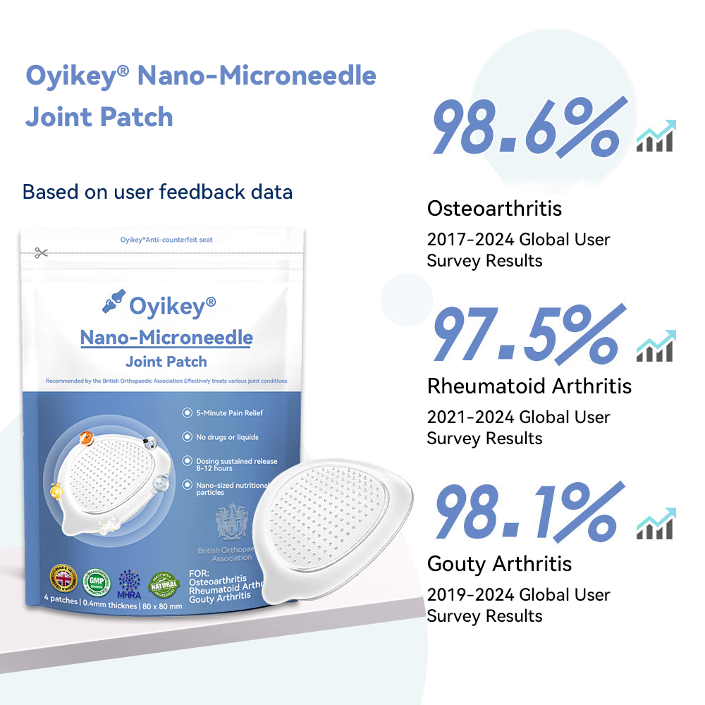 Official Store:✅Made and shipped from the UK💪Oyikey® Nano-microneedle joint patch