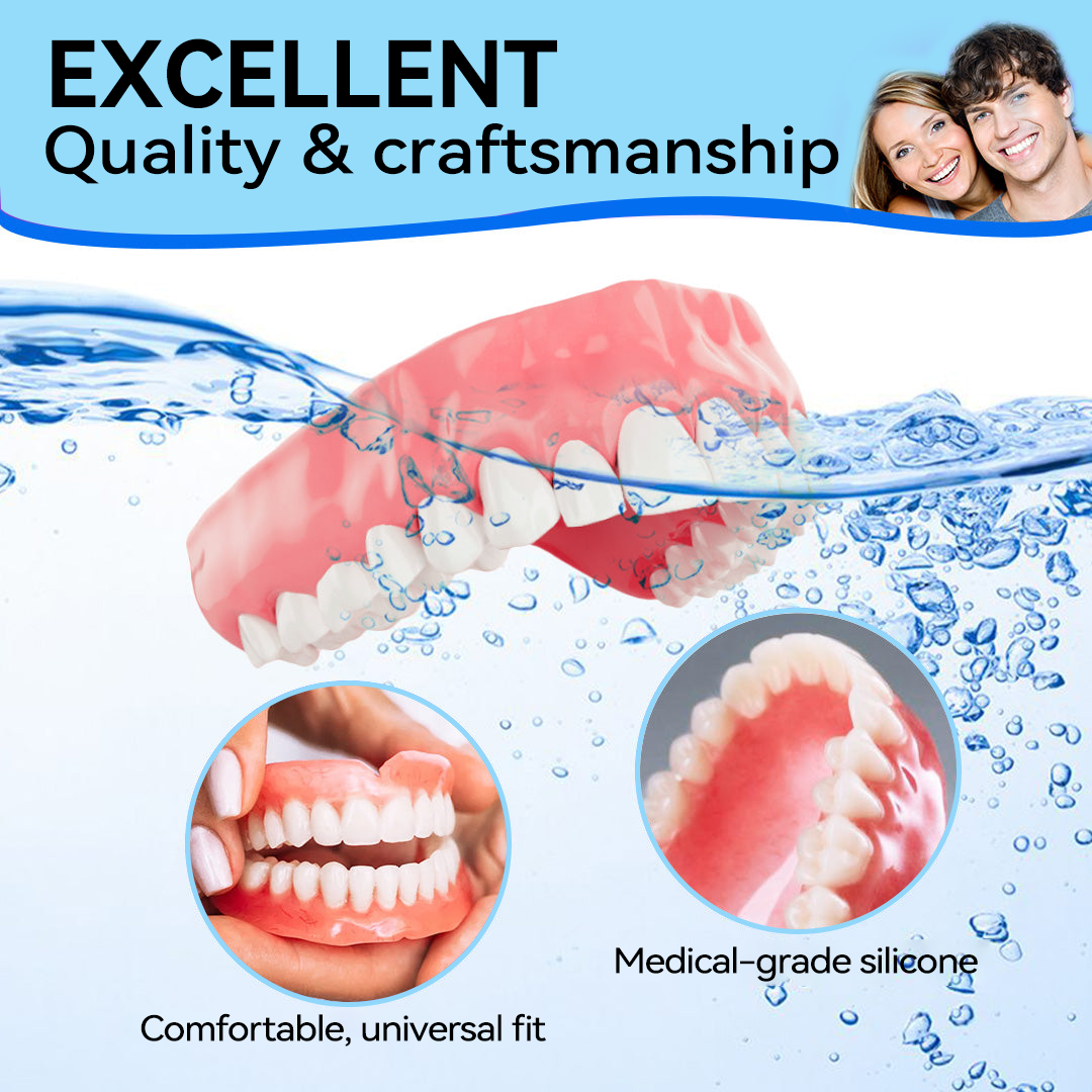๐๐ข๐ค๐๐ง๐๐โข๐ Silicone Reline Denture Set (โฐ Limited Time Discount Last 30 Minutes โฐ)