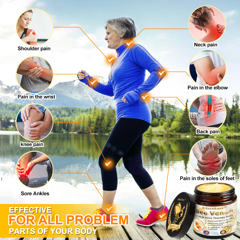 𝐒𝐩𝐳𝐯™ Bee Venom Arthritis Therapy Cream(Specially for older adults & AAOS recommends)💜