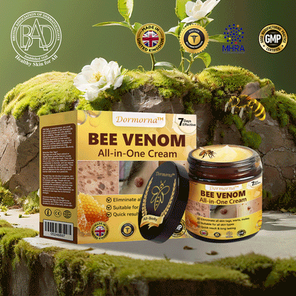 𝐃𝐨𝐫𝐦𝐨𝐫𝐧𝐚™𝐵𝑒𝑒 𝑉𝑒𝑛𝑜𝑚 𝐴𝑙𝑙-𝑖𝑛-𝑂𝑛𝑒 𝐶𝑟𝑒𝑎𝑚 (𝐁𝐃𝐀 𝐑𝐞𝐜𝐨𝐦𝐦𝐞𝐧𝐝𝐞𝐝)（𝐓𝐫𝐞𝐚𝐭𝐬 𝐚 𝐖𝐢𝐝𝐞 𝐑𝐚𝐧𝐠𝐞 𝐨𝐟 𝐒𝐤𝐢𝐧 𝐈𝐬𝐬𝐮𝐞𝐬: 𝐄𝐟𝐟𝐞𝐜𝐭𝐢𝐯𝐞𝐥𝐲 𝐡𝐞𝐥𝐩𝐬 𝐰𝐢𝐭𝐡 𝐞𝐜𝐳𝐞𝐦𝐚, 𝐚𝐠𝐞 𝐬𝐩𝐨𝐭𝐬, 𝐩𝐬𝐨𝐫𝐢𝐚𝐬𝐢𝐬, 𝐰𝐚𝐫𝐭𝐬, 𝐦𝐨𝐥𝐞𝐬, 𝐚𝐜𝐧𝐞, 𝐦𝐞𝐥𝐚𝐧𝐨𝐦𝐚, 𝐯𝐚𝐫𝐢𝐜𝐨𝐬𝐞 𝐯𝐞𝐢𝐧𝐬, 𝐚𝐧𝐝 𝐨𝐭𝐡𝐞𝐫 𝐬𝐤𝐢𝐧 𝐜𝐨𝐧𝐝𝐢𝐭𝐢𝐨𝐧𝐬)