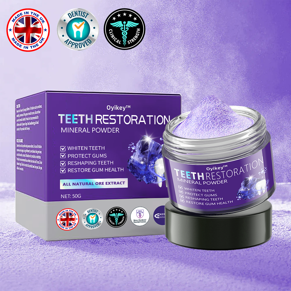 Oyikey ™ 🌏🌏 Teeth Restoration Mineral Powder(BDA ecommended).