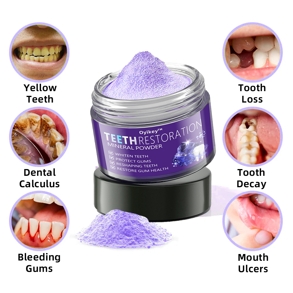 Oyikey ™Teeth Restoration Mineral Powder 🎄