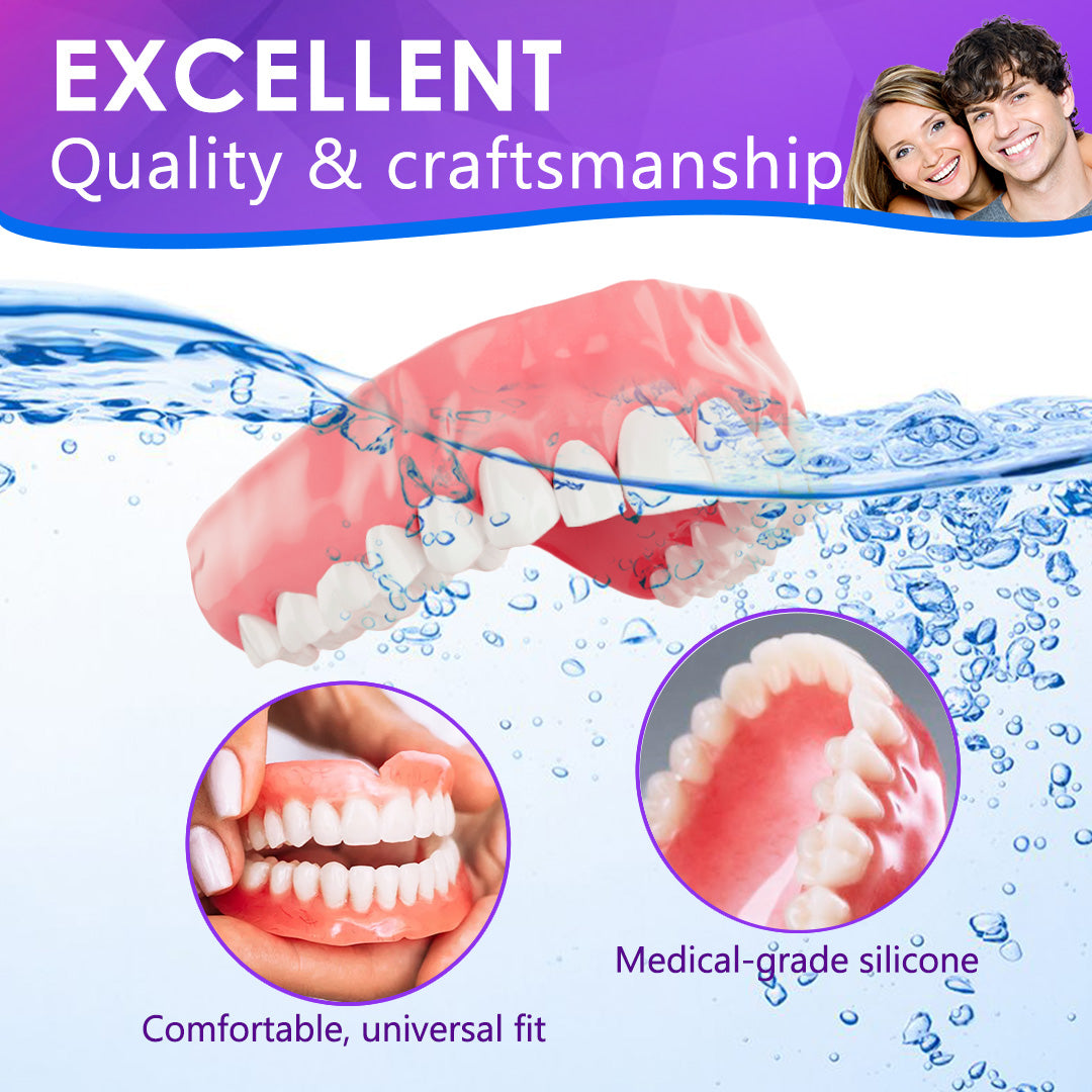 𝐁𝐢𝐤𝐞𝐧𝐝𝐚™🍎 Silicone Reline Denture Set (⏰ Limited Time Discount Last 30 Minutes ⏰)