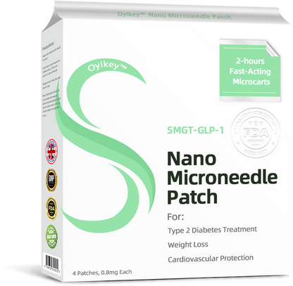 [See results in 7 days]🌲0yikey™ SMGT-GLP-1 Nano Microneedle Patch（Painless, long-lasting, addressing diabetes, obesity, and cardiovascular diseases）