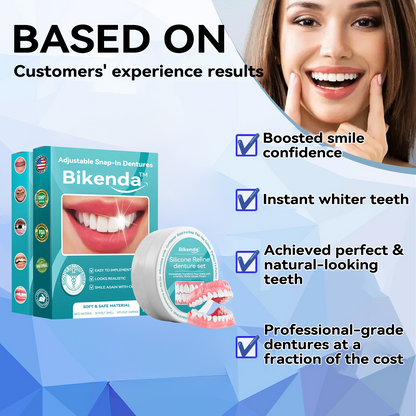 𝐁𝐢𝐤𝐞𝐧𝐝𝐚™🌉 Silicone Reline Denture Set (⏰ Limited Time Discount Last 30 Minutes ⏰)